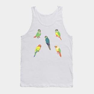 Colourful Conures Sticker Pack Tank Top